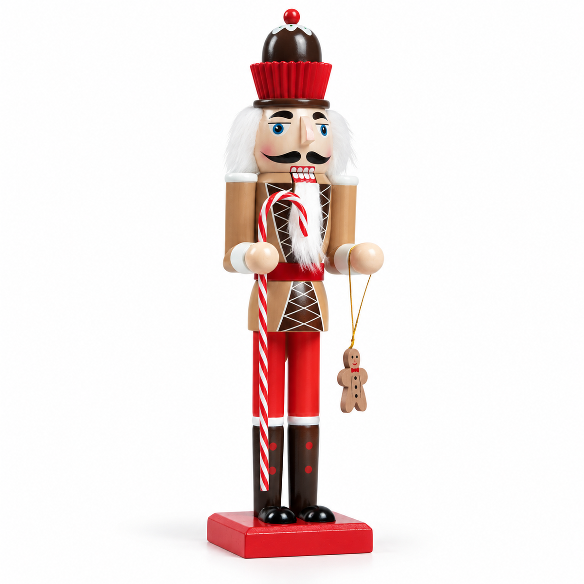 π Christmas Nutcracker Soldier | Wooden Nutcracker Figurine | Classic Holiday Tabletop DΓ©cor