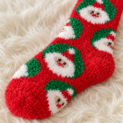 🎄 Christmas Stocking | Santa Claus Holiday Stocking | Festive Christmas Fireplace & Mantel Décor
