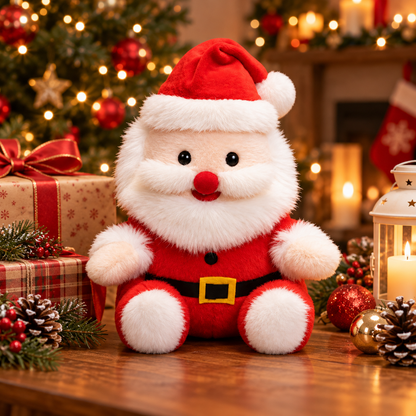 🎅 Christmas Santa Plush Toy | Cute Santa Claus Stuffed Doll | Soft Holiday Christmas Decoration
