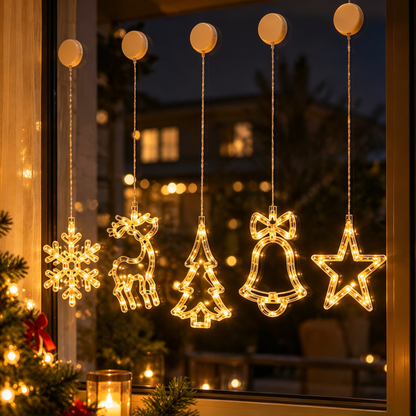 🎄 Smart Christmas LED String Lights | Tree-Shaped Holiday Lights | Warm White Decorative String Light