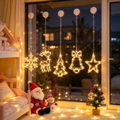 🎄 Smart Christmas LED String Lights | Tree-Shaped Holiday Lights | Warm White Decorative String Light