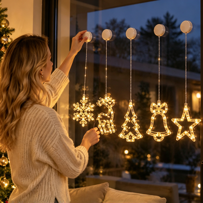 🎄 Smart Christmas LED String Lights | Tree-Shaped Holiday Lights | Warm White Decorative String Light